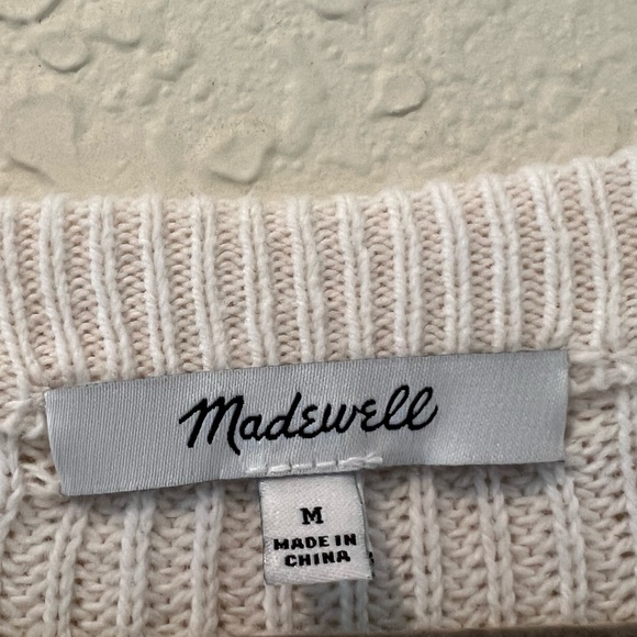 MADEWELL Thompson pocket pullover sweater in Nautical stripe | MEDIUM - Picture 4 of 11